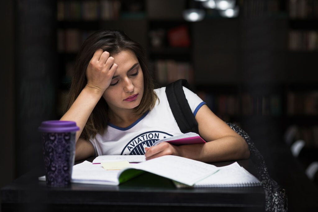 Examenstress: lachen tussen de tranen door